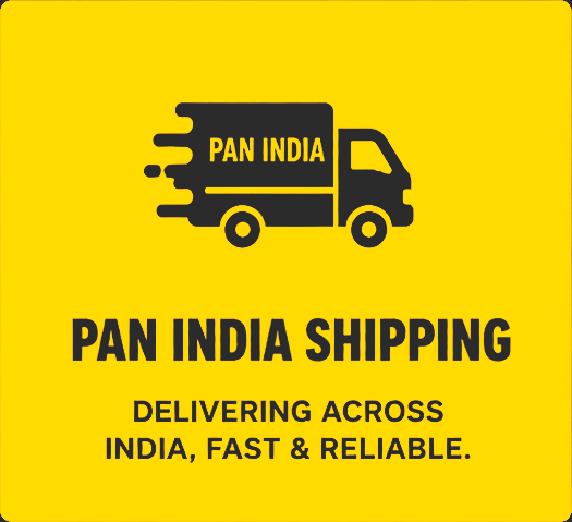 Pan India shipping — delivering across India, fast and reliable